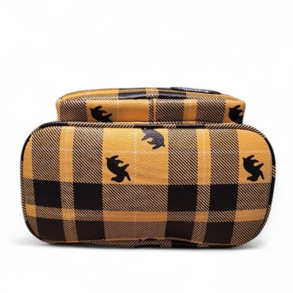 Loungefly Harry Potter Hufflepuff Plaid Mini Backpack - Picture 5 of 7